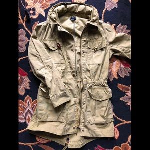 J Crew Women’s Green Utility Jacket